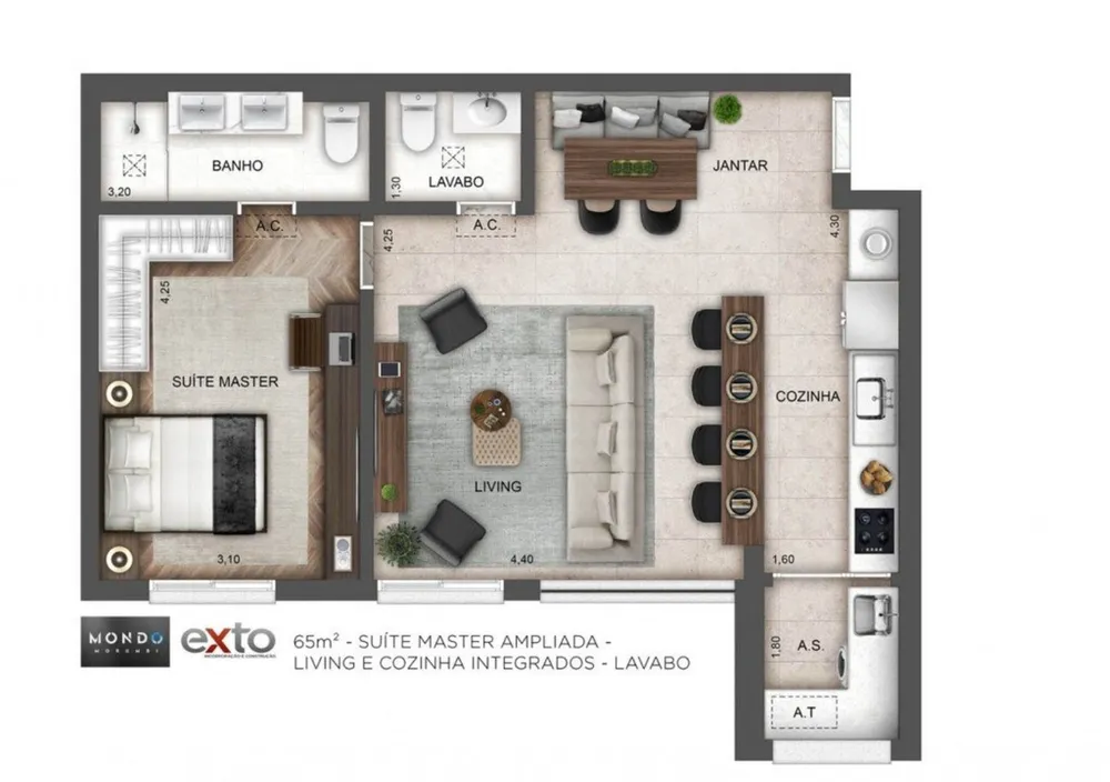Cobertura, 3 quartos, 181 m² - Foto 11