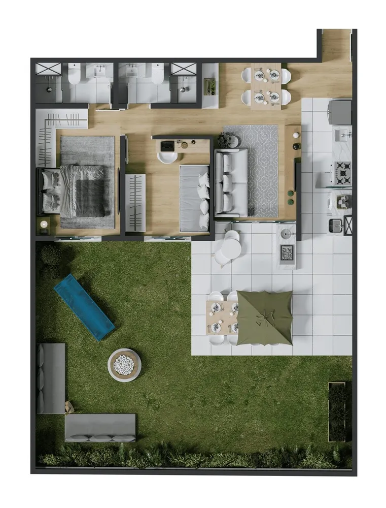 Apartamento, 2 quartos, 54 m² - Foto 10