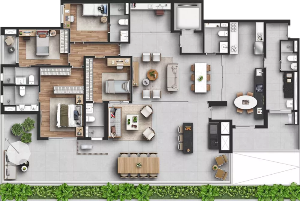 Apartamento, 4 quartos, 237 m² - Foto 6