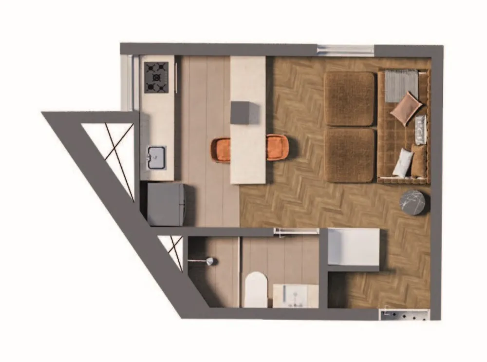 Apartamento, 1 quarto, 91 m² - Foto 7