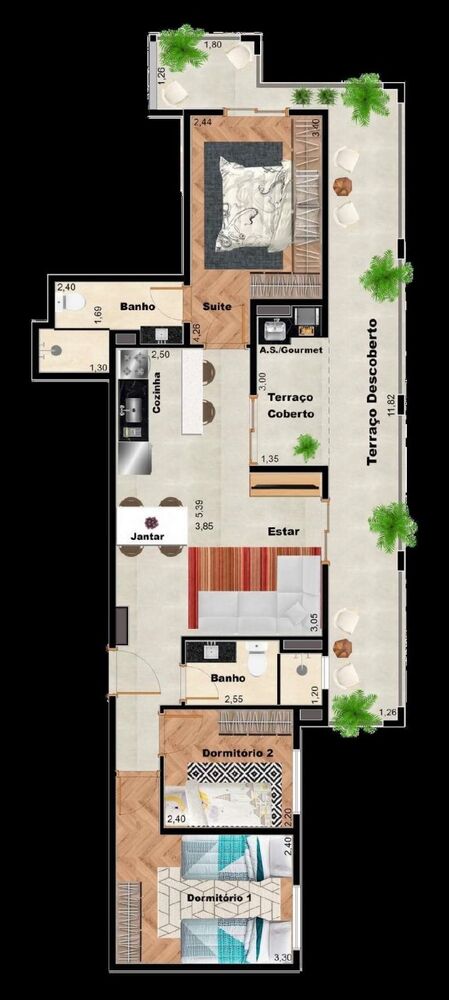 Apartamento, 2 quartos, 41 m² - Foto 29