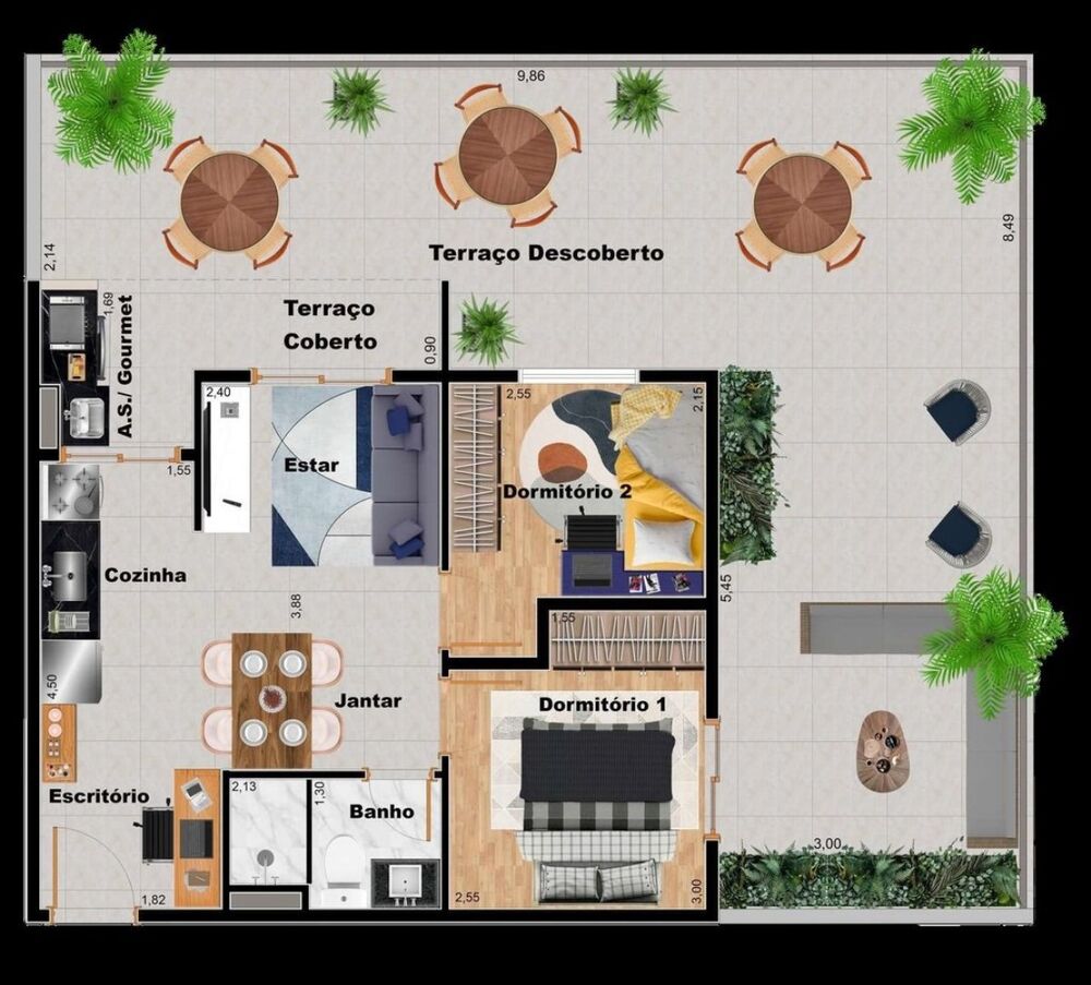 Apartamento, 2 quartos, 41 m² - Foto 30