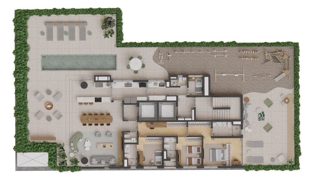 Apartamento, 3 quartos, 165 m² - Foto 24