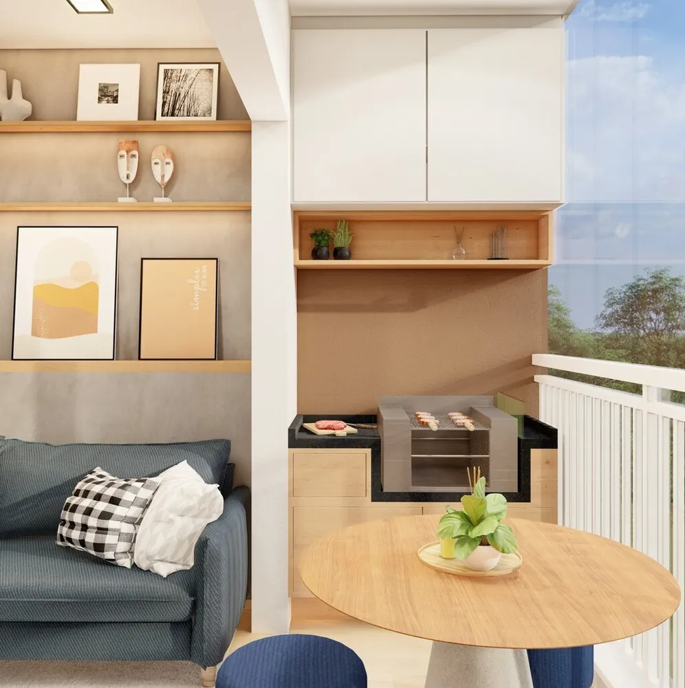 Apartamento, 2 quartos, 48 m² - Foto 2