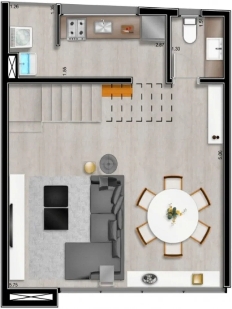 Loja-Salão, 71 m² - Foto 12