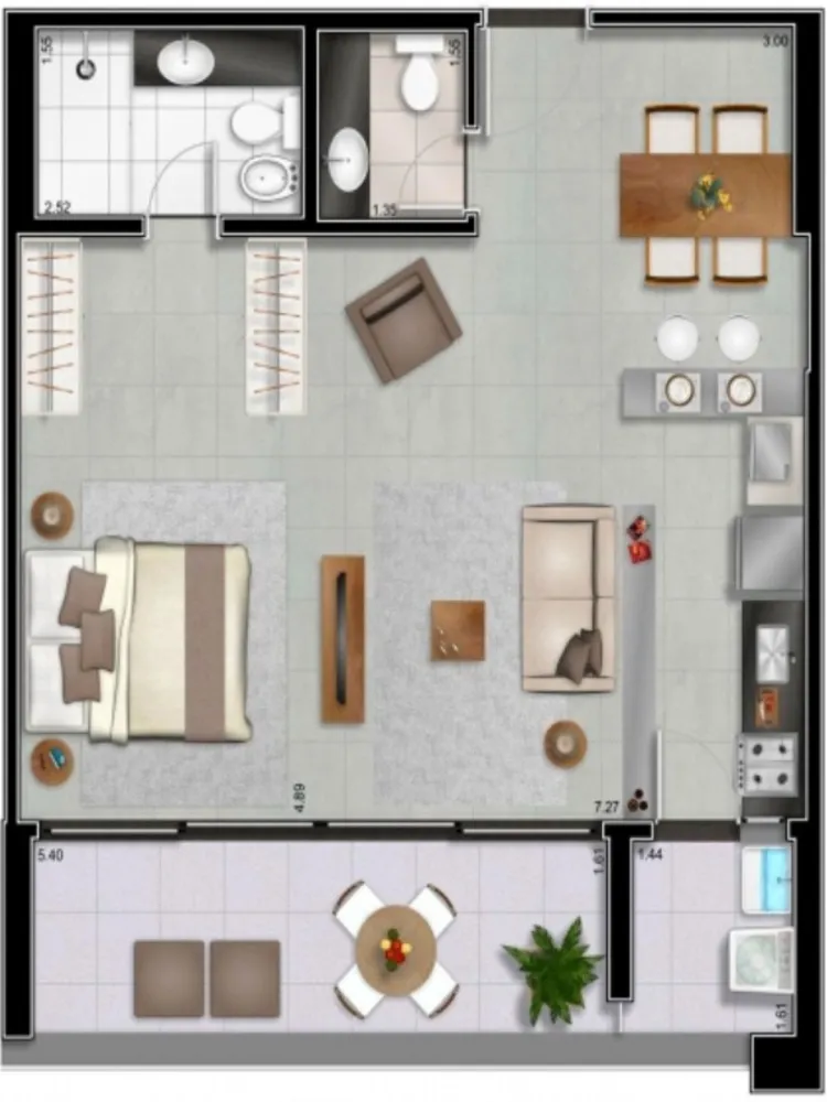 Loja-Salão, 71 m² - Foto 11