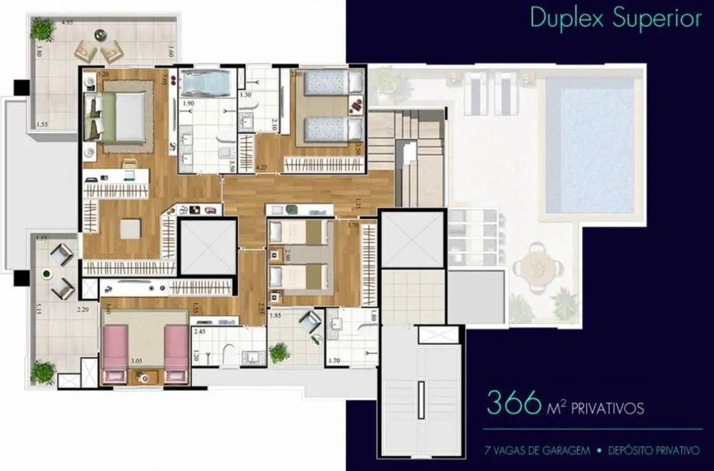 Apartamento, 4 quartos, 217 m² - Foto 11