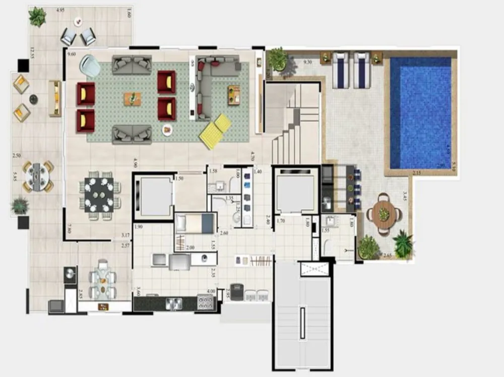 Apartamento, 4 quartos, 217 m² - Foto 10