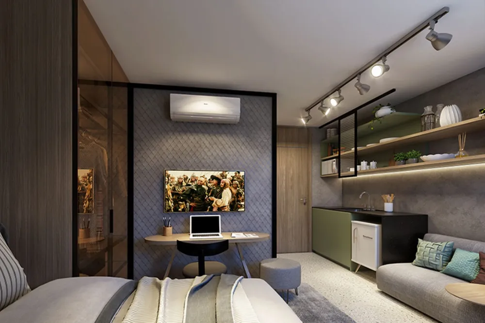 Kitnet-Studio, 25 m² - Foto 4