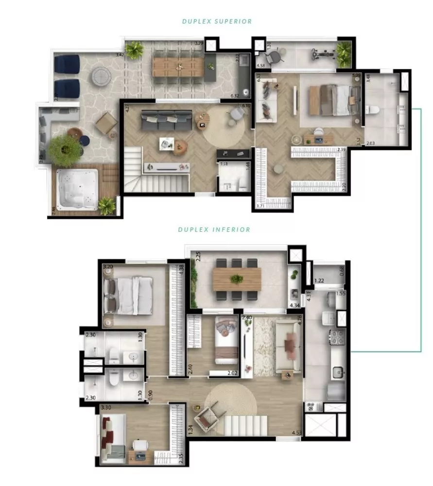 Apartamento, 3 quartos, 152 m² - Foto 1