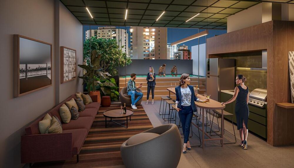 Apartamento, 2 quartos, 44 m² - Foto 2