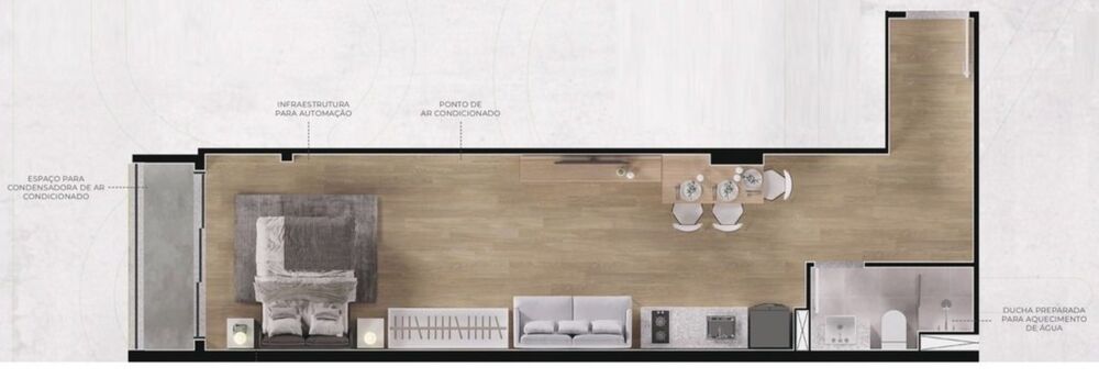 Cobertura, 1 quarto, 91 m² - Foto 12