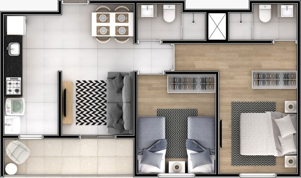 Apartamento, 3 quartos, 80 m² - Foto 6