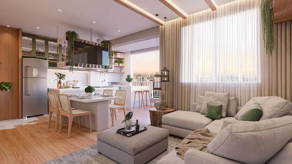 Apartamento, 2 quartos, 49 m² - Foto 1