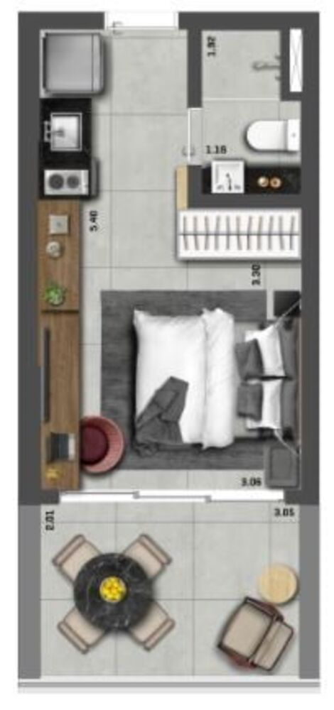 Apartamento, 3 quartos, 107 m² - Foto 2