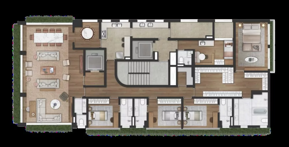 Apartamento, 3 quartos, 211 m² - Foto 10
