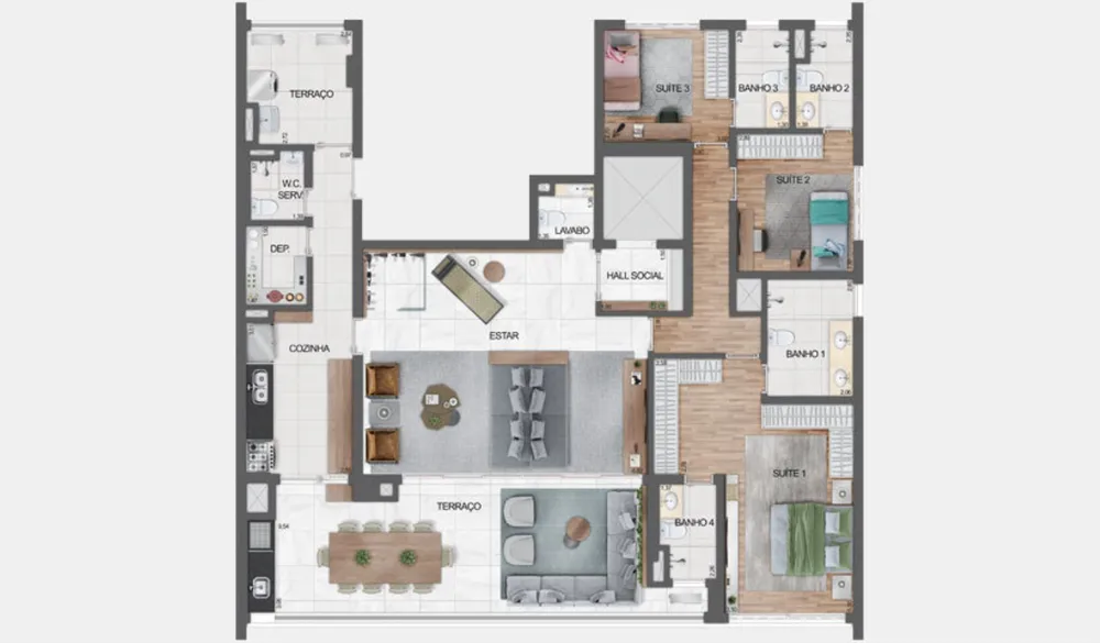 Apartamento, 4 quartos, 181 m² - Foto 24
