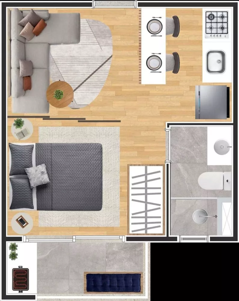 Apartamento, 2 quartos, 39 m² - Foto 28