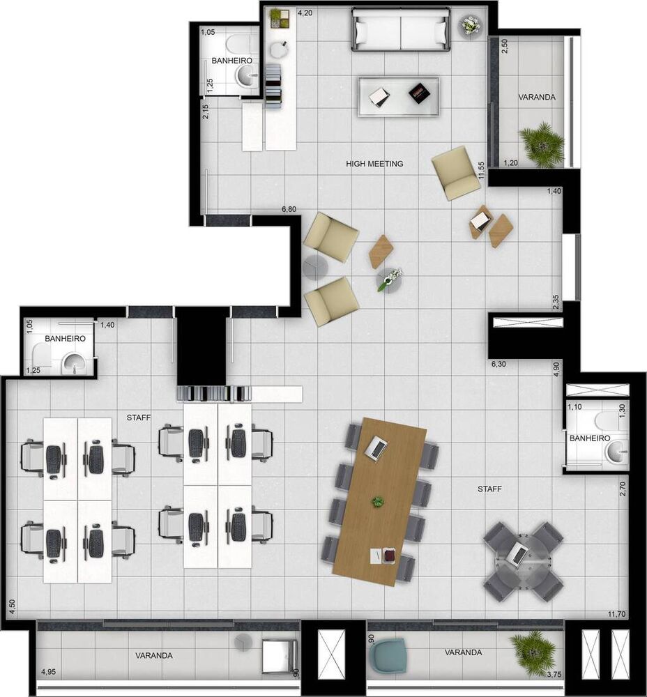 Sala-Conjunto, 46 m² - Foto 11