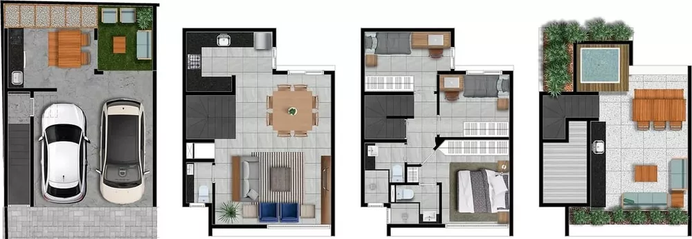 Casa de Condomínio, 3 quartos - Foto 11