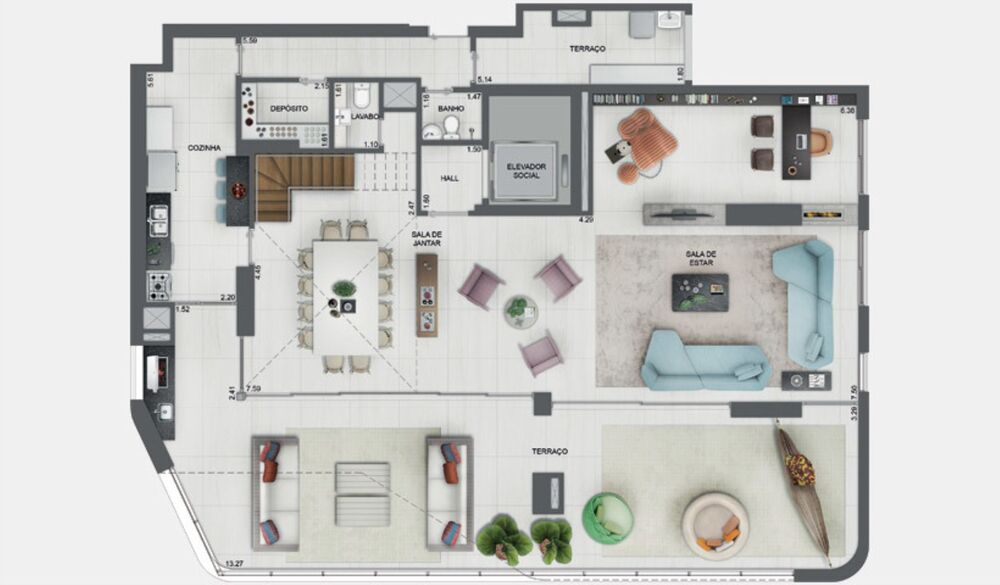 Apartamento, 2 quartos, 134 m² - Foto 20