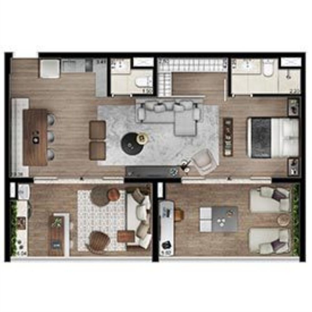 Apartamento, 2 quartos, 60 m² - Foto 20