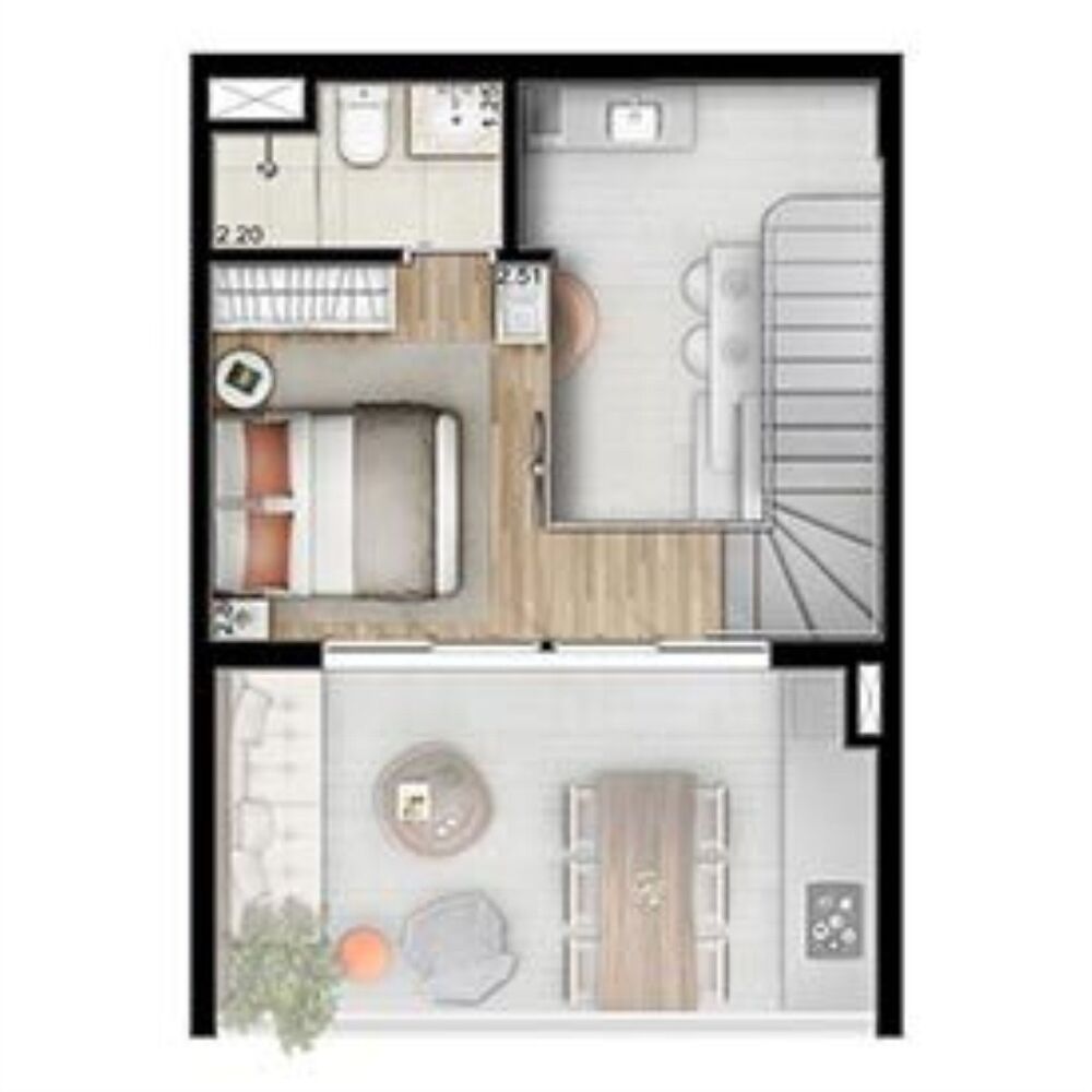 Apartamento, 2 quartos, 60 m² - Foto 18