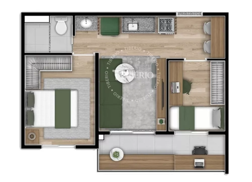 Apartamento, 2 quartos, 39 m² - Foto 12
