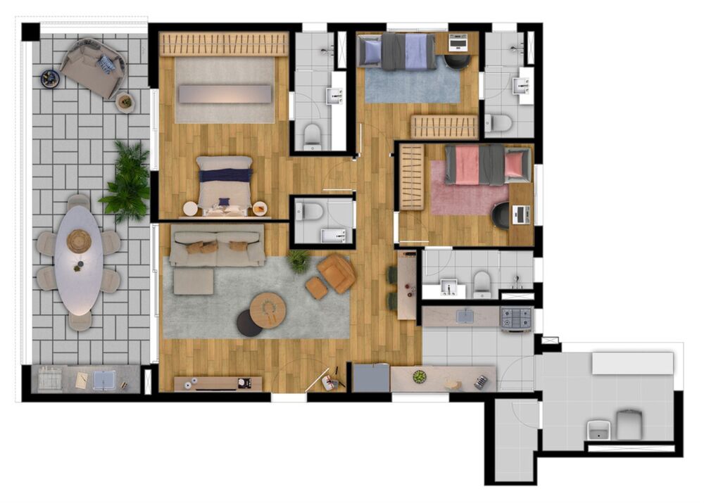 Apartamento, 3 quartos, 105 m² - Foto 20