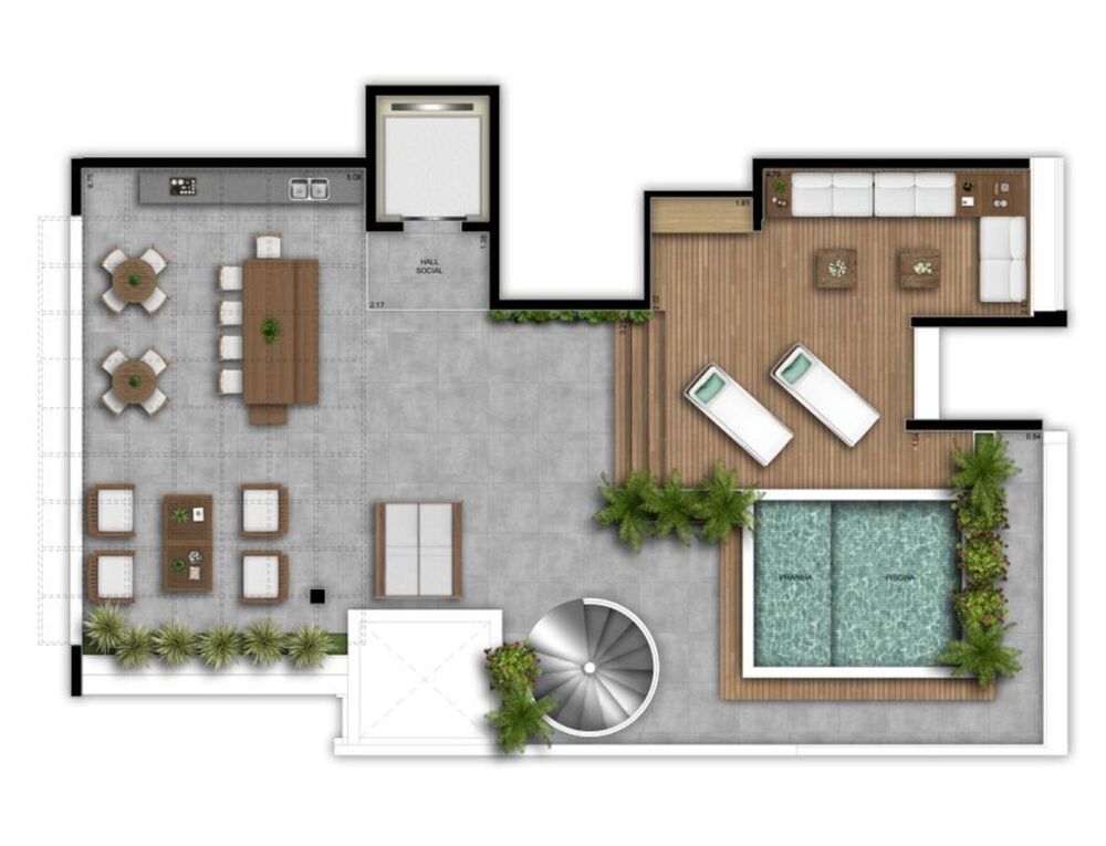 Cobertura, 3 quartos, 324 m² - Foto 20