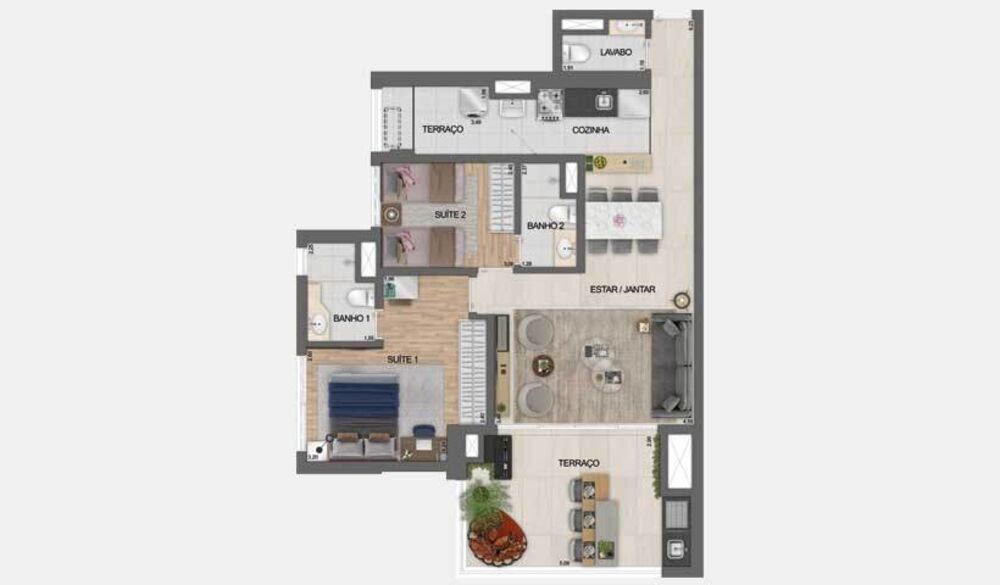 Apartamento, 3 quartos, 91 m² - Foto 16