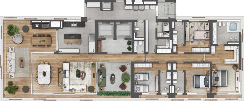 Apartamento, 4 quartos, 355 m² - Foto 7