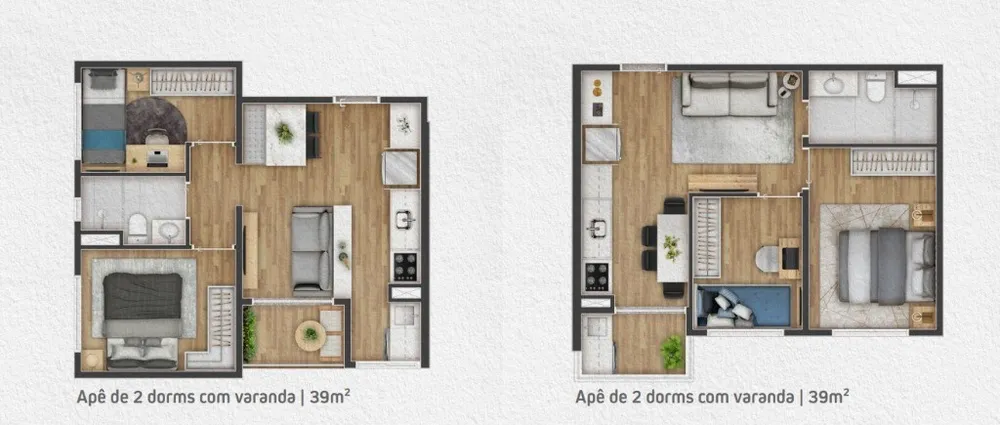 Apartamento, 2 quartos, 40 m² - Foto 8