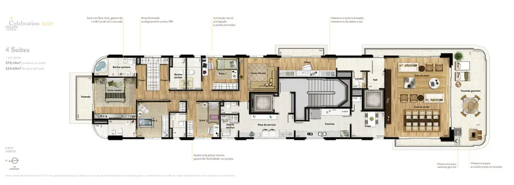 Apartamento, 3 quartos, 275 m² - Foto 19