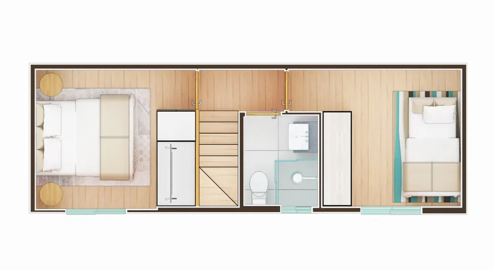 Apartamento, 1 quarto, 34 m² - Foto 1