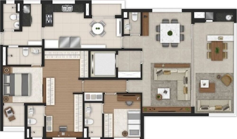 Apartamento, 3 quartos, 141 m² - Foto 13