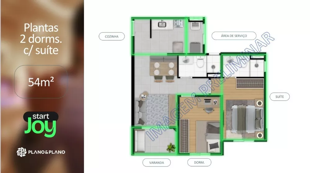 Apartamento, 1 quarto, 42 m² - Foto 20