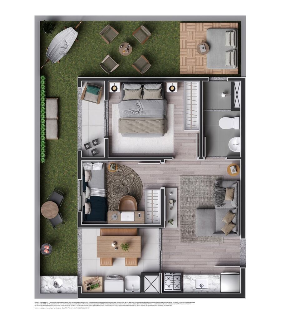 Apartamento, 2 quartos, 47 m² - Foto 12