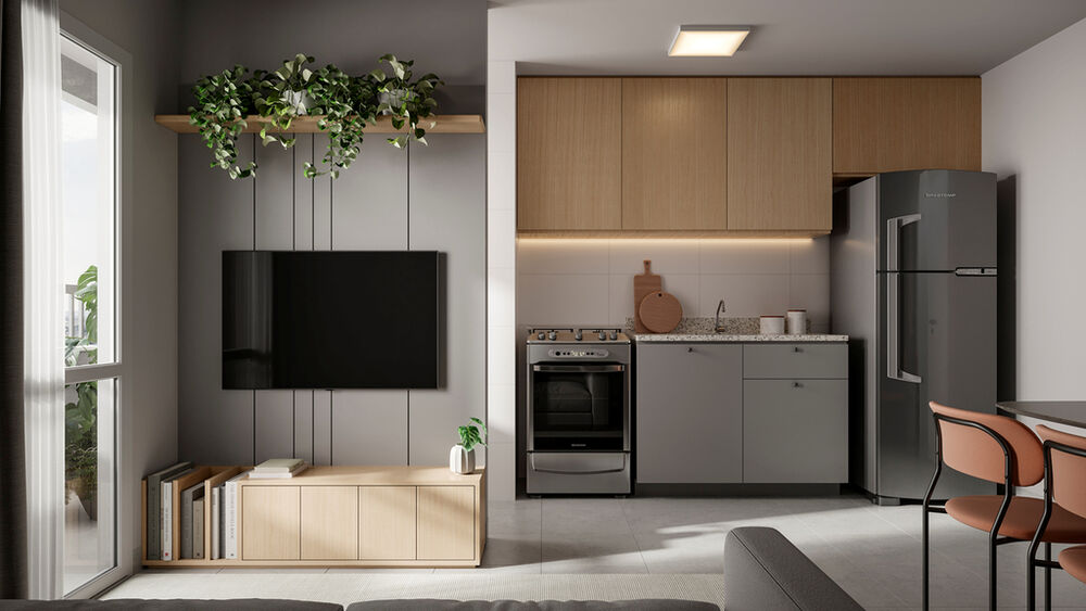 Apartamento, 2 quartos, 42 m² - Foto 6