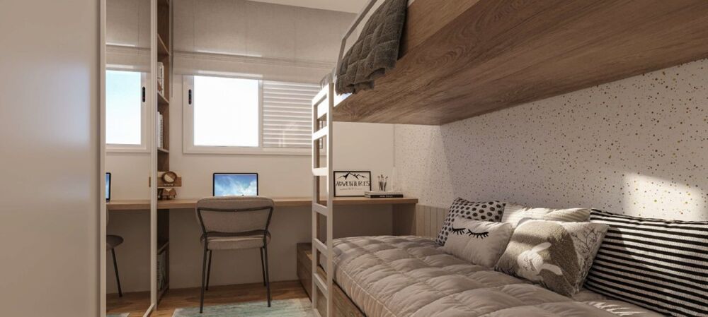 Apartamento, 2 quartos, 44 m² - Foto 1