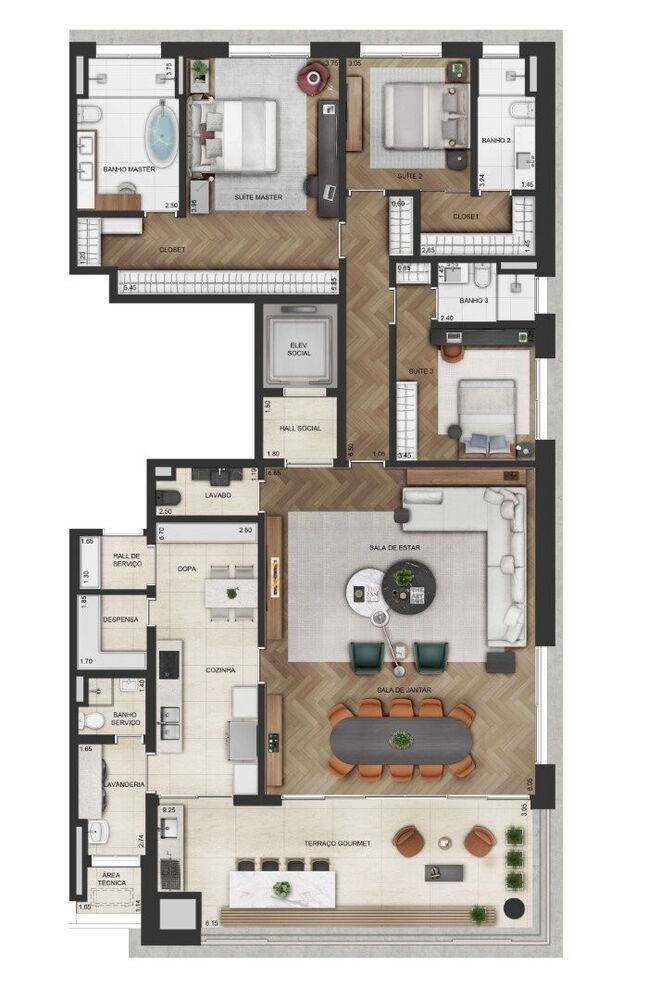 Apartamento, 4 quartos, 772 m² - Foto 15