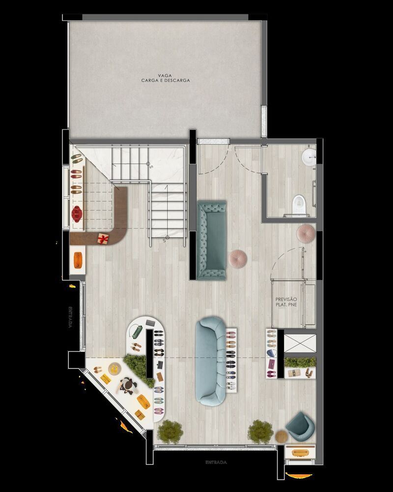 Loja-Salão, 180 m² - Foto 4