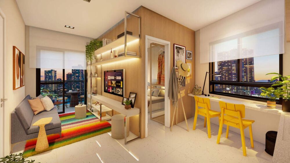 Kitnet-Studio, 34 m² - Foto 4