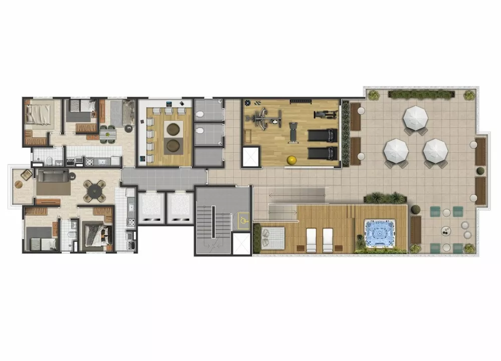 Apartamento, 2 quartos, 53 m² - Foto 2