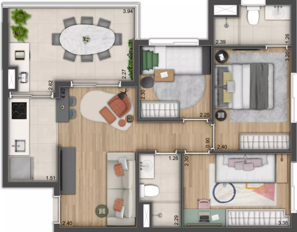 Apartamento, 1 quarto, 30 m² - Foto 25