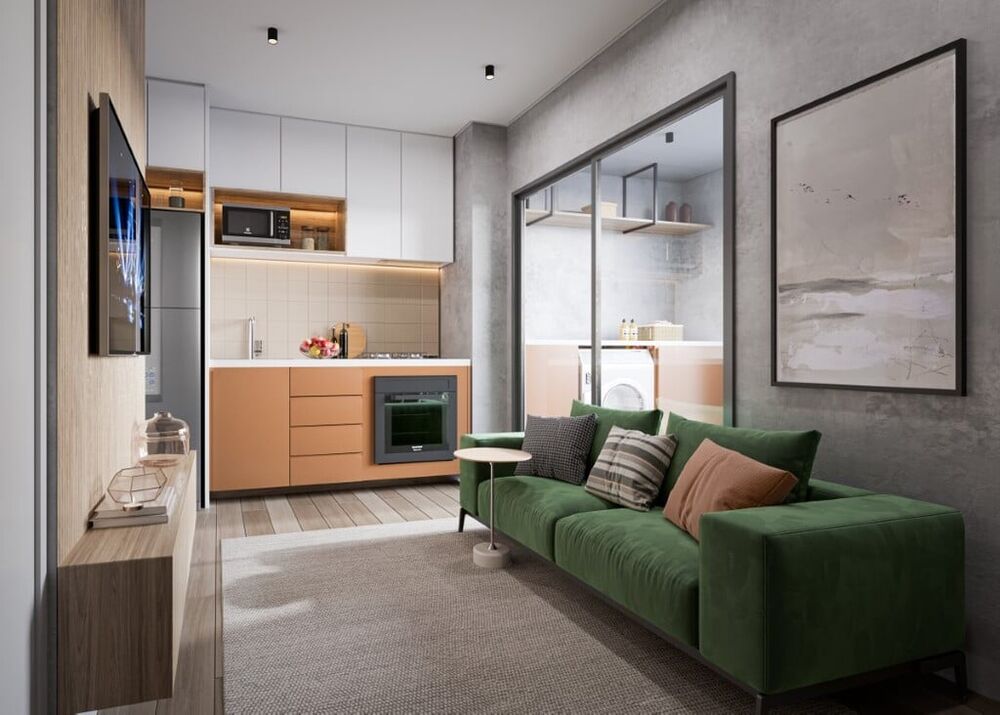 Apartamento, 2 quartos, 35 m² - Foto 2