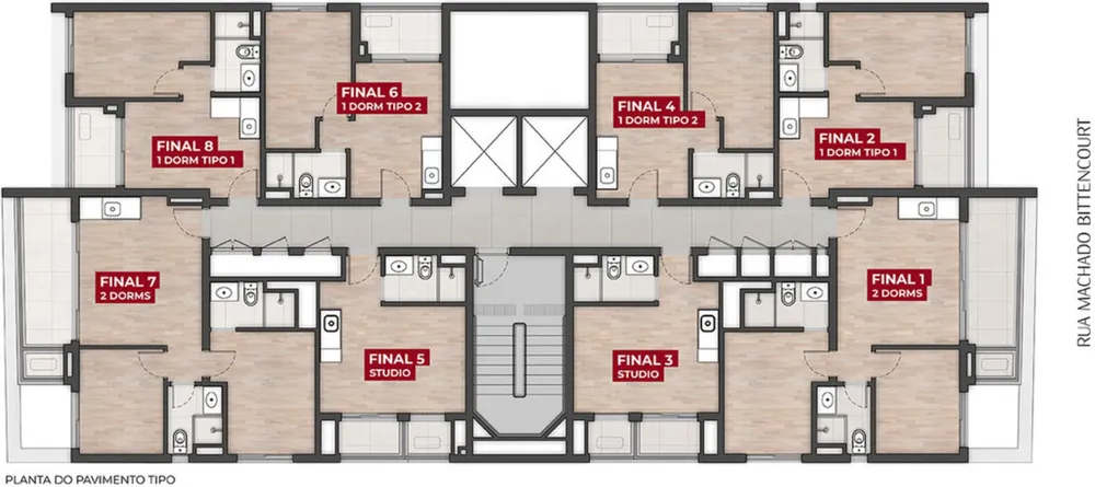 Apartamento, 2 quartos, 53 m² - Foto 17