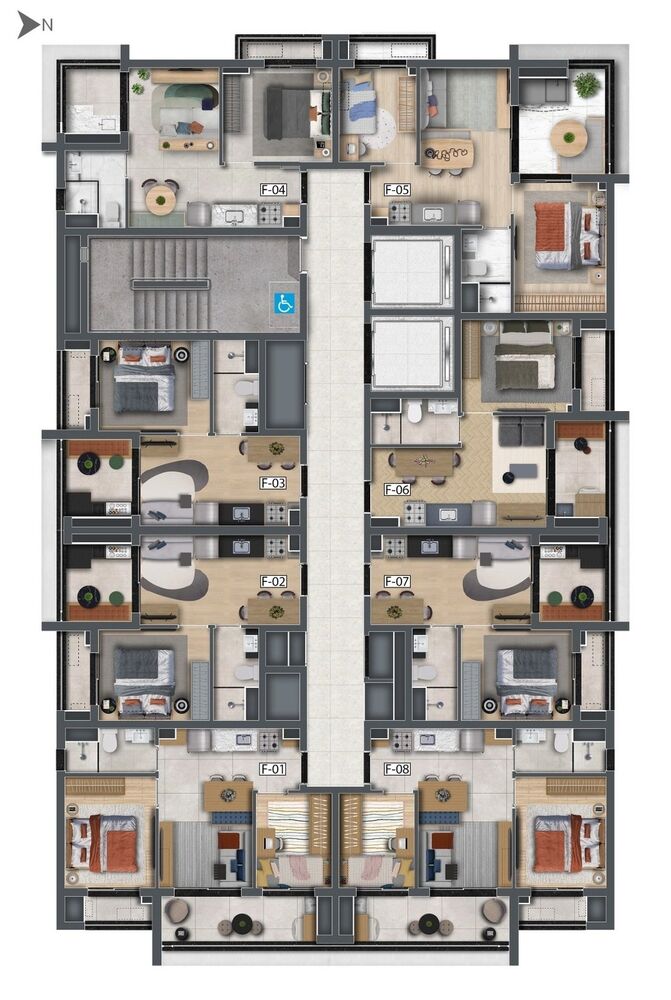 Apartamento à venda com 2 quartos, 40m² - Foto 27