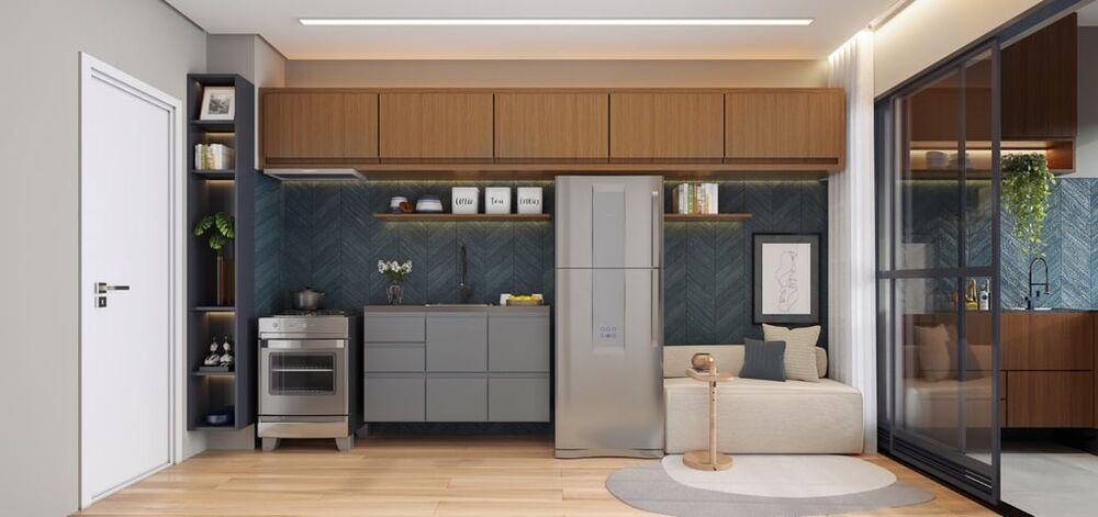 Apartamento à venda com 2 quartos, 40m² - Foto 7