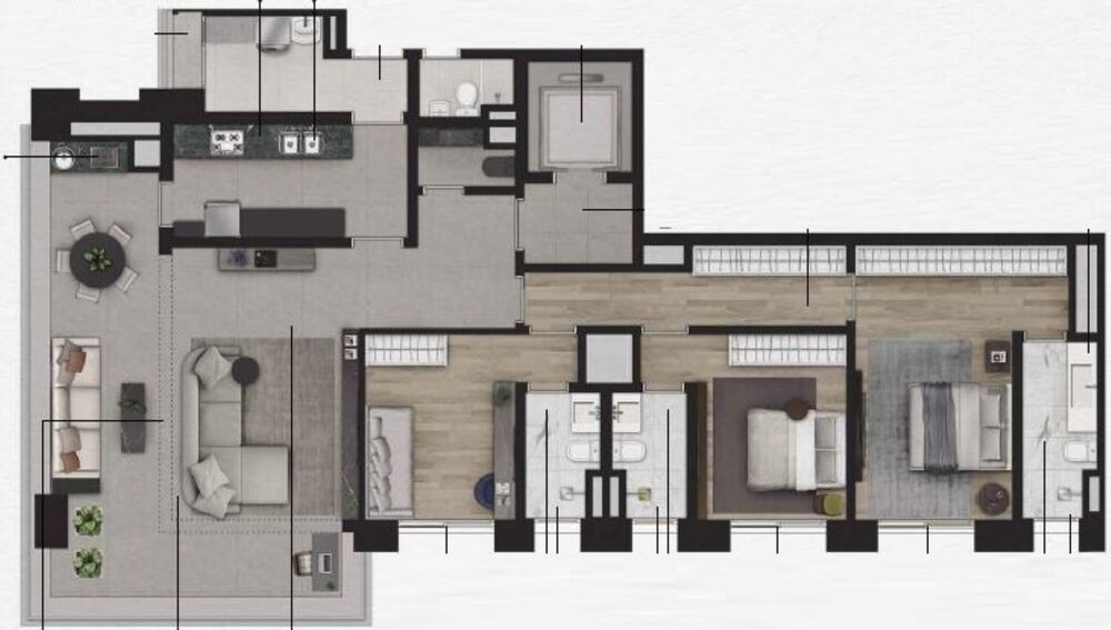 Apartamento, 3 quartos, 348 m² - Foto 15
